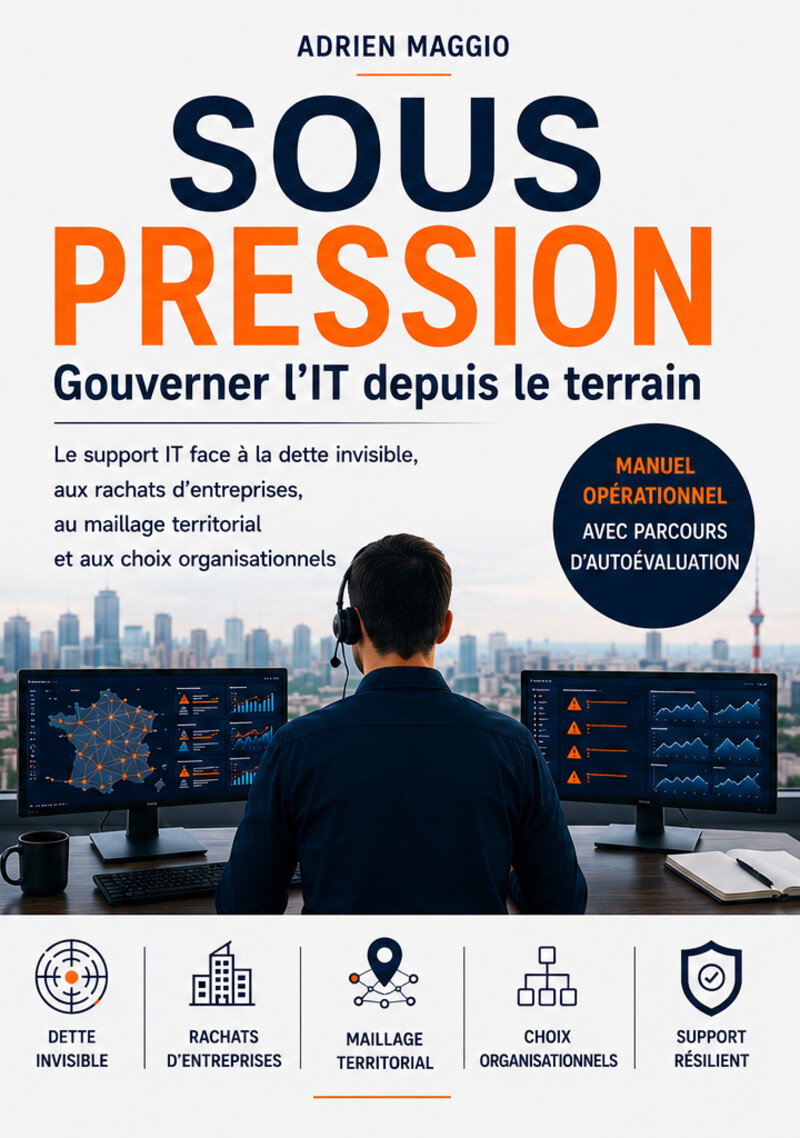 Couverture — Sous pression — Gouverner l'IT depuis le terrain